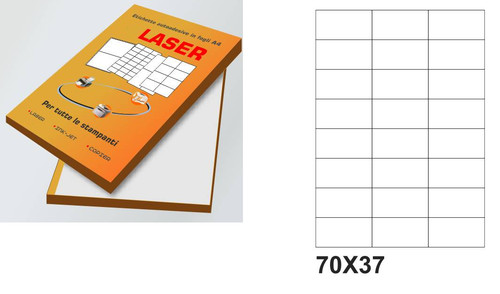100 fogli carta - 100, adesiva