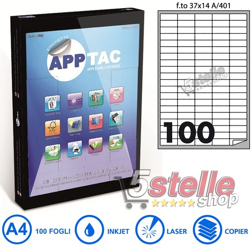 100 fogli carta - 100,