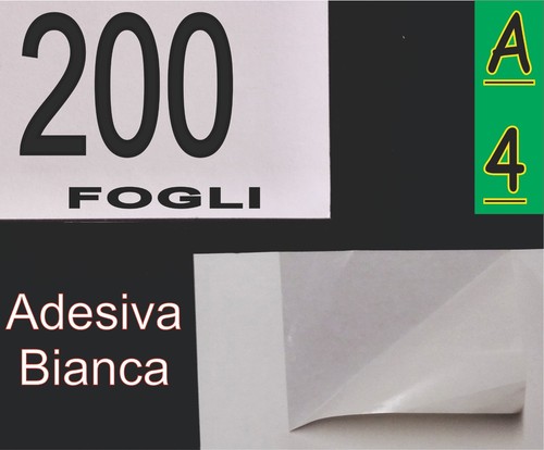 200 fogli carta adesiva - 200,