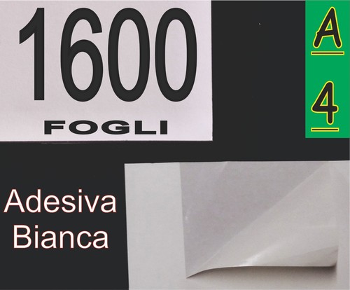 1600 fogli carta - 1600, adesiva