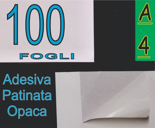 100 fogli carta adesiva - di,