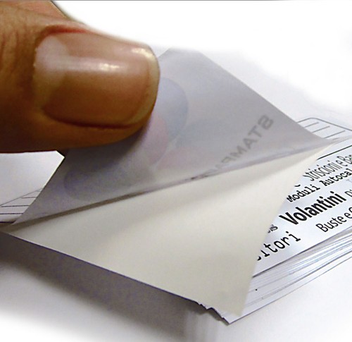 Carta adesiva patinata lucida - carta,
